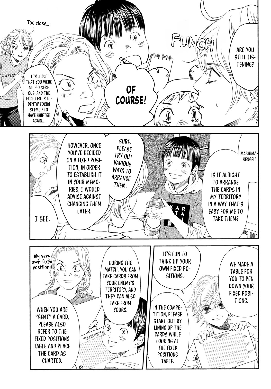 Chihayafuru Chapter 230.5 page 26 - Chapter 230.5: Let’s Learn Competitive Karuta with Chihaya!