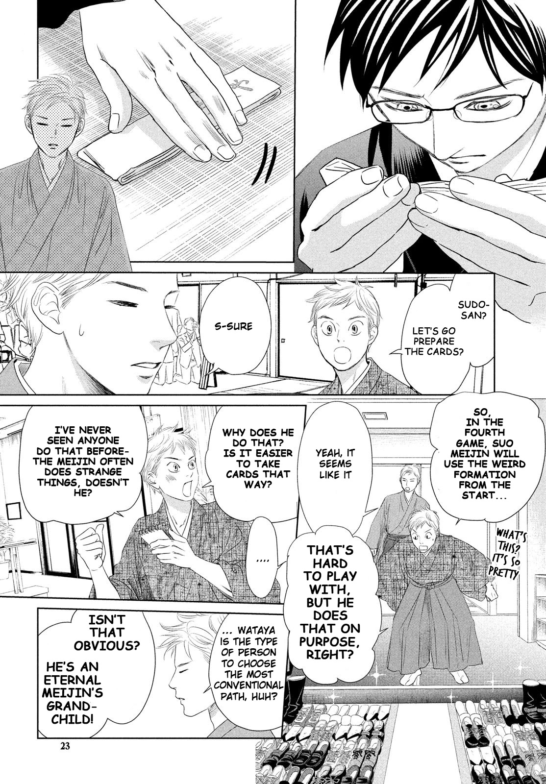 Chihayafuru Chapter 232 page 11 - Chapter 232