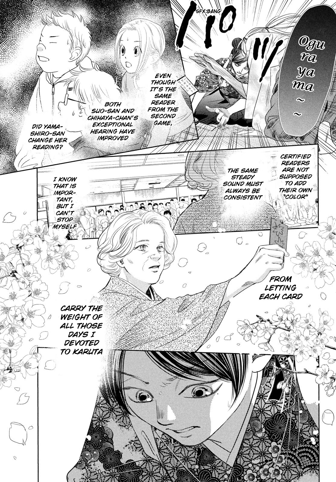 Chihayafuru Chapter 232 page 28 - Chapter 232