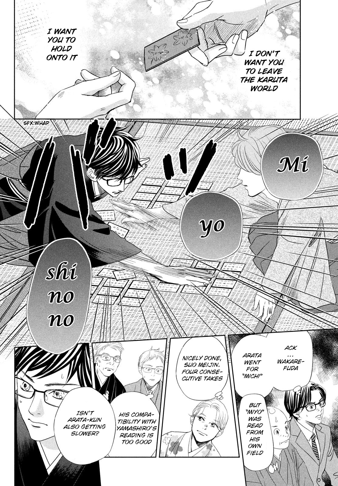 Chihayafuru Chapter 233 page 4 - Chapter 233