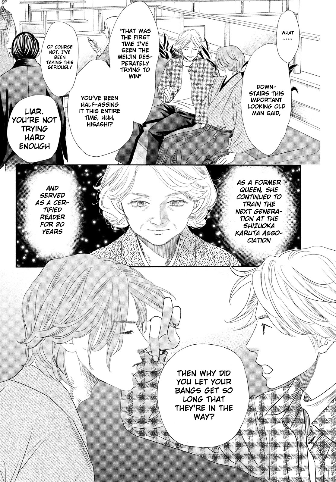 Chihayafuru Chapter 238 page 15 - Chapter 238