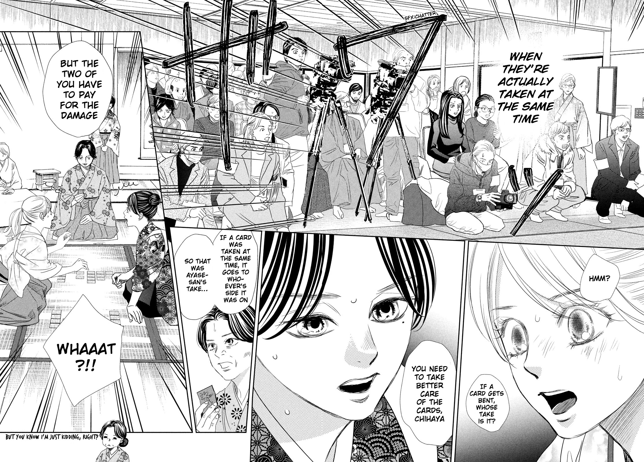 Chihayafuru Chapter 243 page 36 - Chapter 243