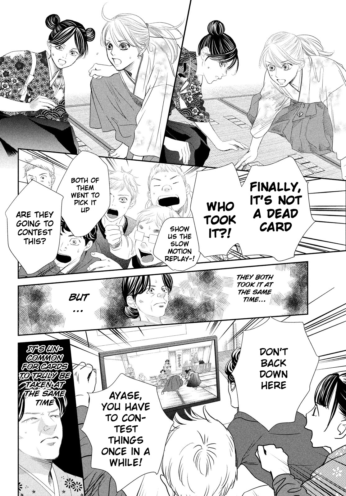 Chihayafuru Chapter 243 page 9 - Chapter 243