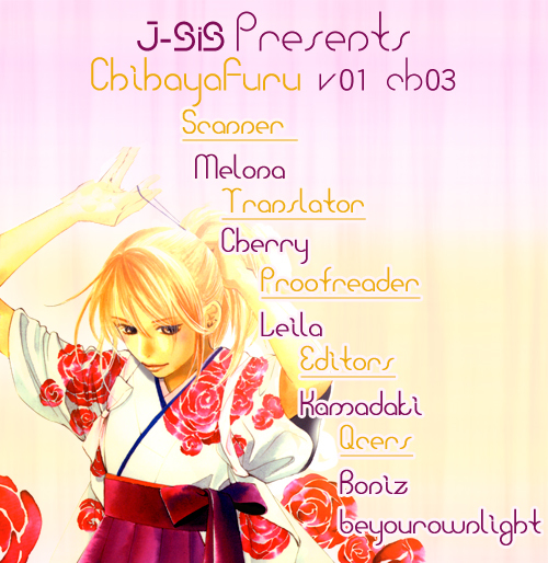 Chihayafuru Chapter 3 page 1 - Chapter 3