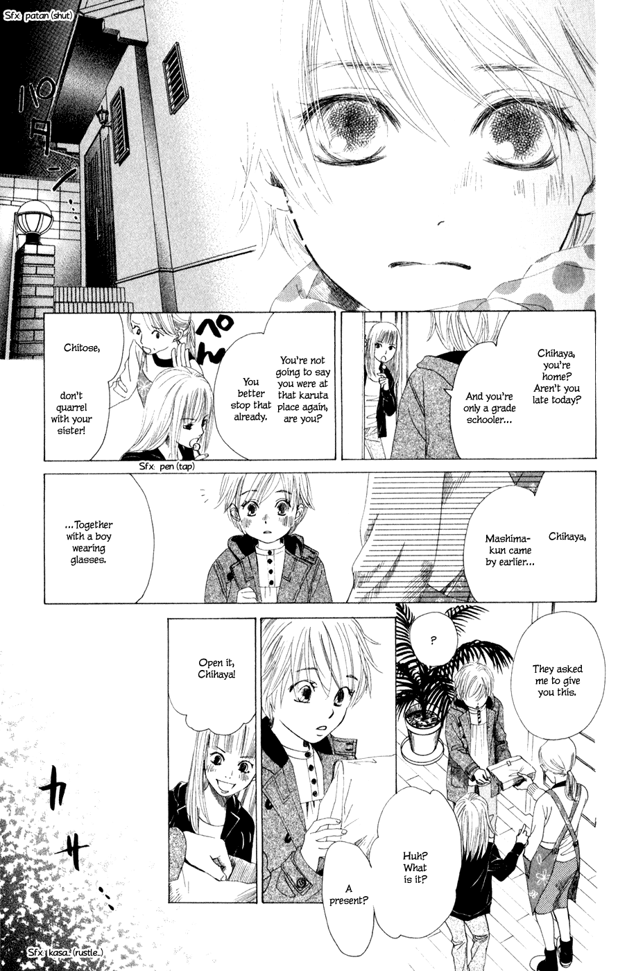 Chihayafuru Chapter 5 page 14 - Chapter 5: + omake
