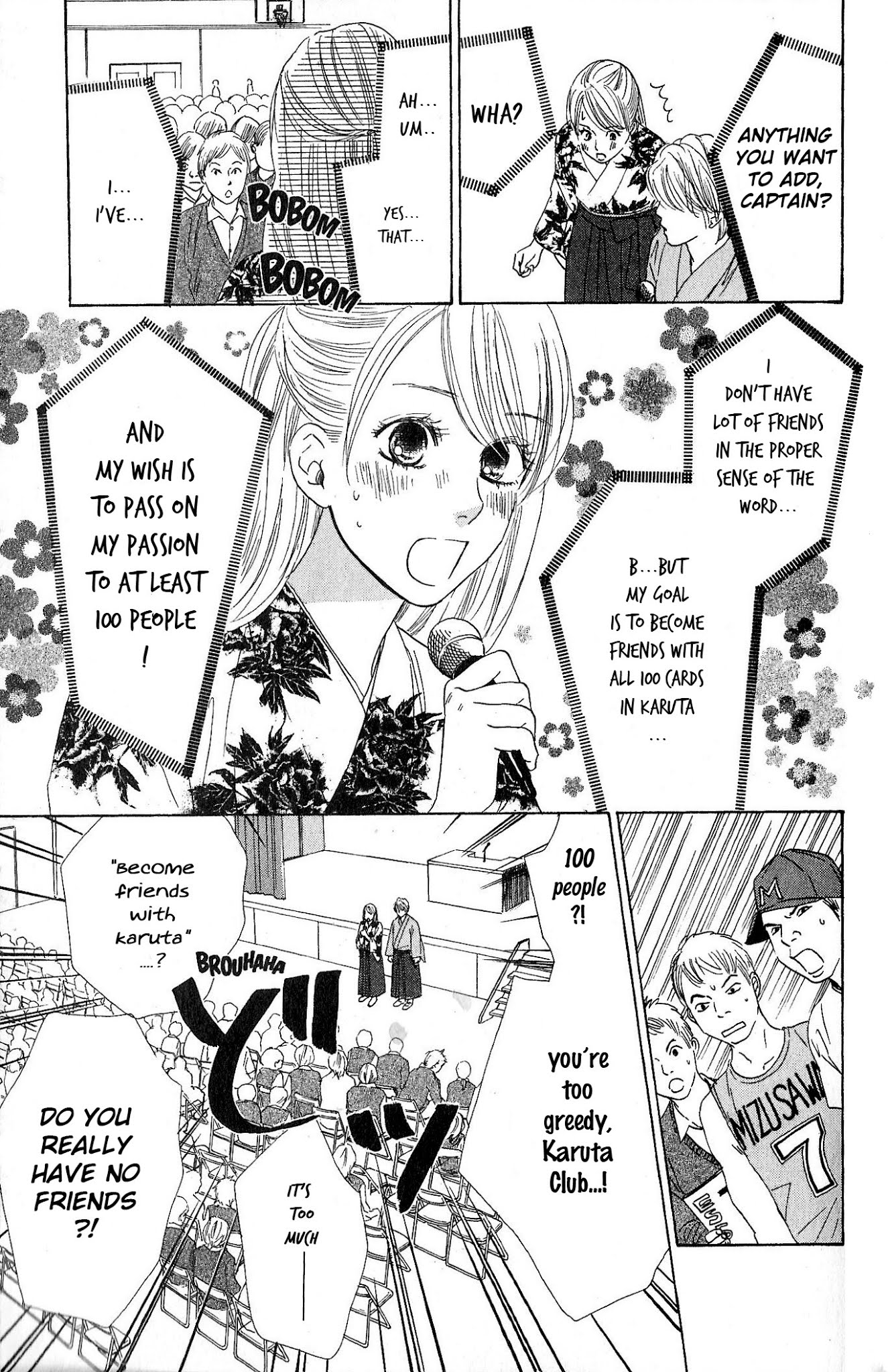 Chihayafuru Chapter 50 page 8 - Chapter 50