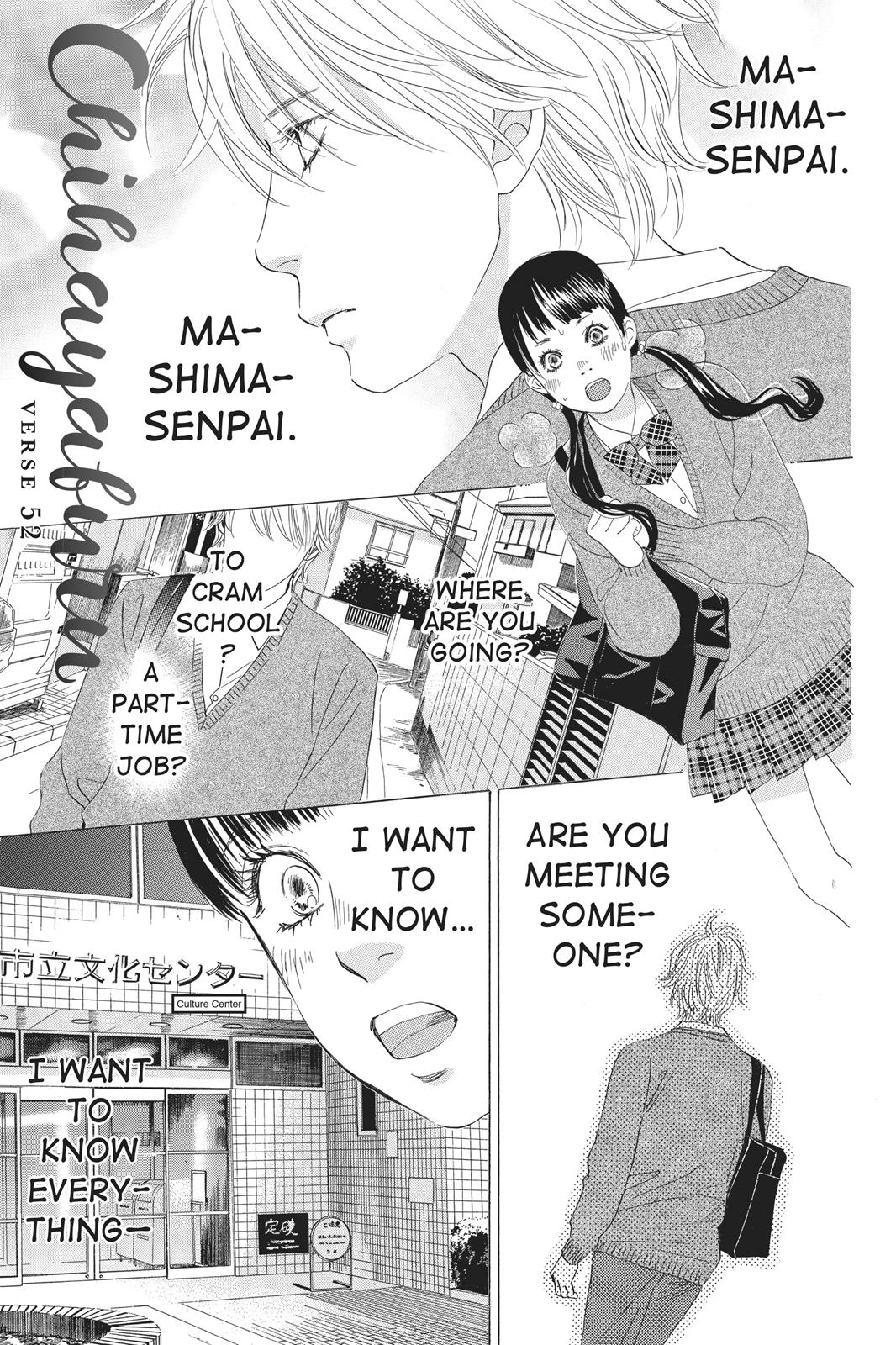 Chihayafuru Chapter 52 page 1 - Chapter 52