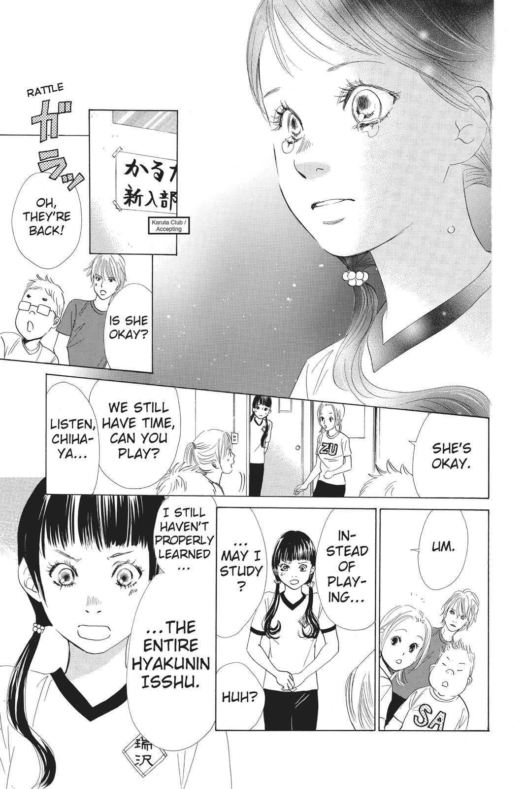 Chihayafuru Chapter 53 page 25 - Chapter 53