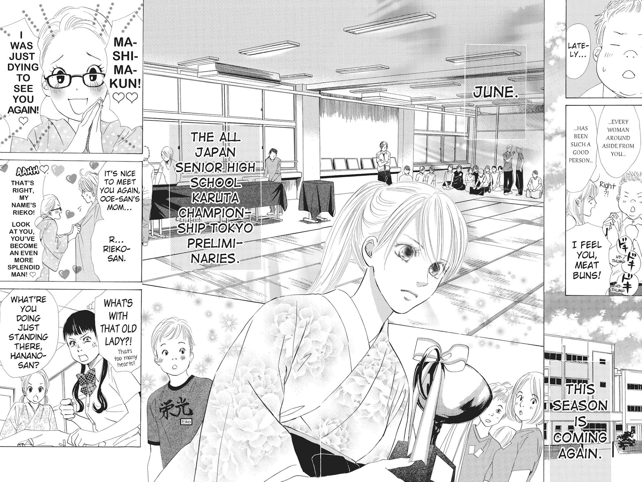 Chihayafuru Chapter 54 page 8 - Chapter 54