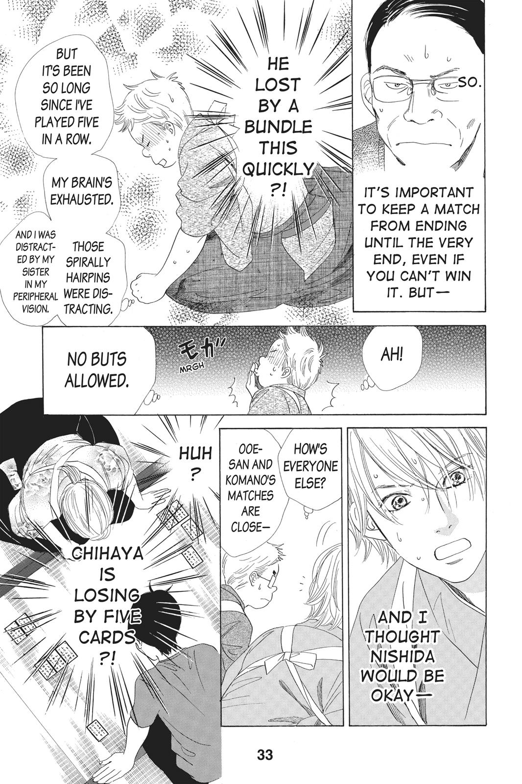 Chihayafuru Chapter 59 page 32 - Chapter 59