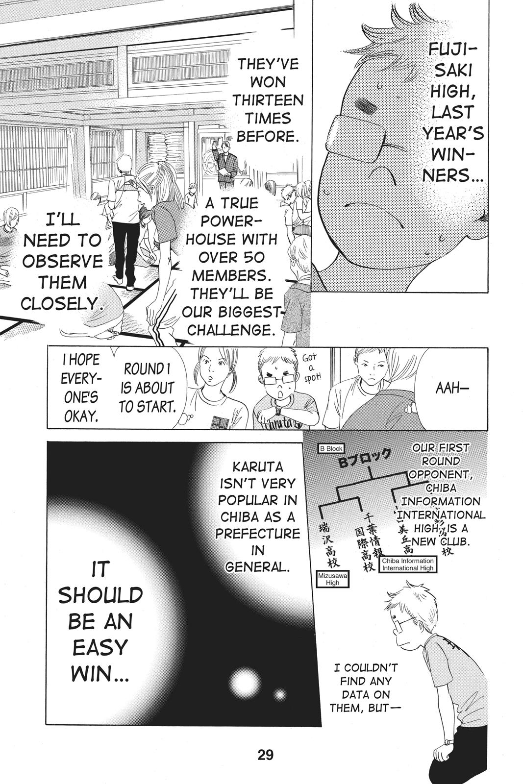 Chihayafuru Chapter 64 page 29 - Chapter 64