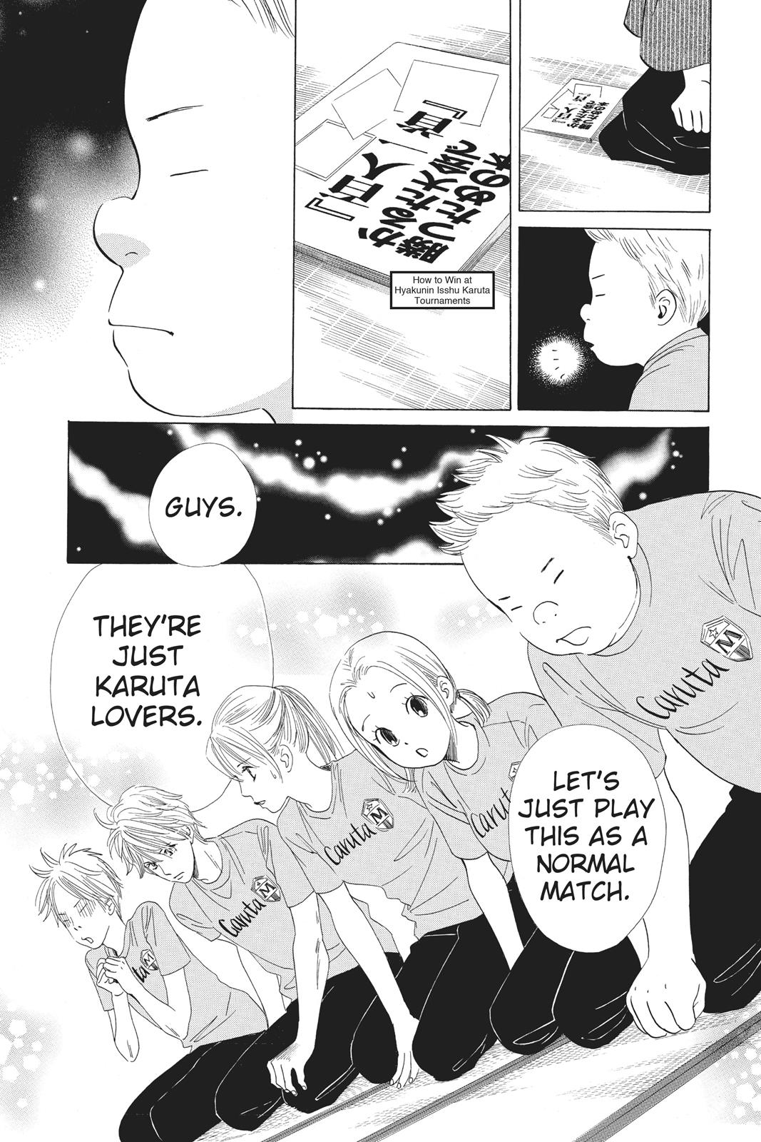 Chihayafuru Chapter 65 page 15 - Chapter 65