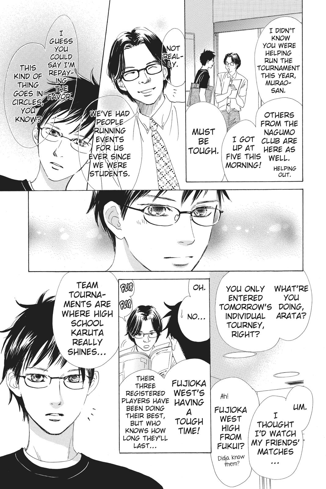 Chihayafuru Chapter 66 page 9 - Chapter 66