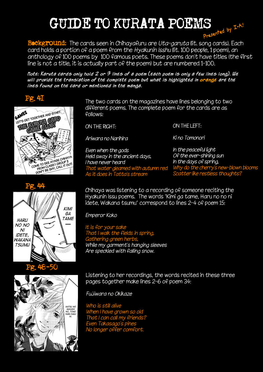 Chihayafuru Chapter 7 page 30 - Chapter 7