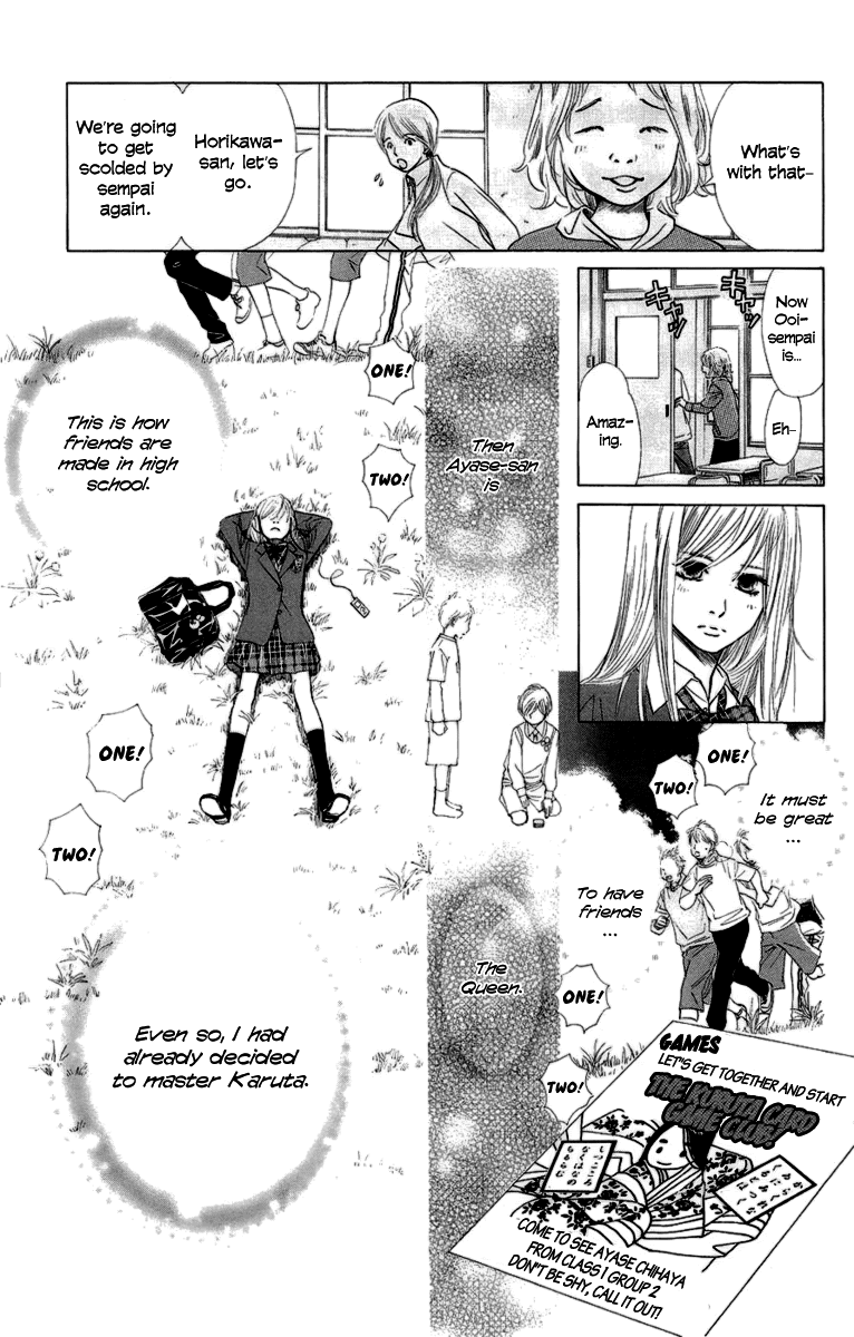 Chihayafuru Chapter 7 page 6 - Chapter 7