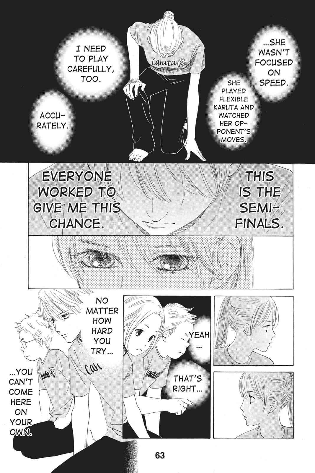Chihayafuru Chapter 70 page 27 - Chapter 70