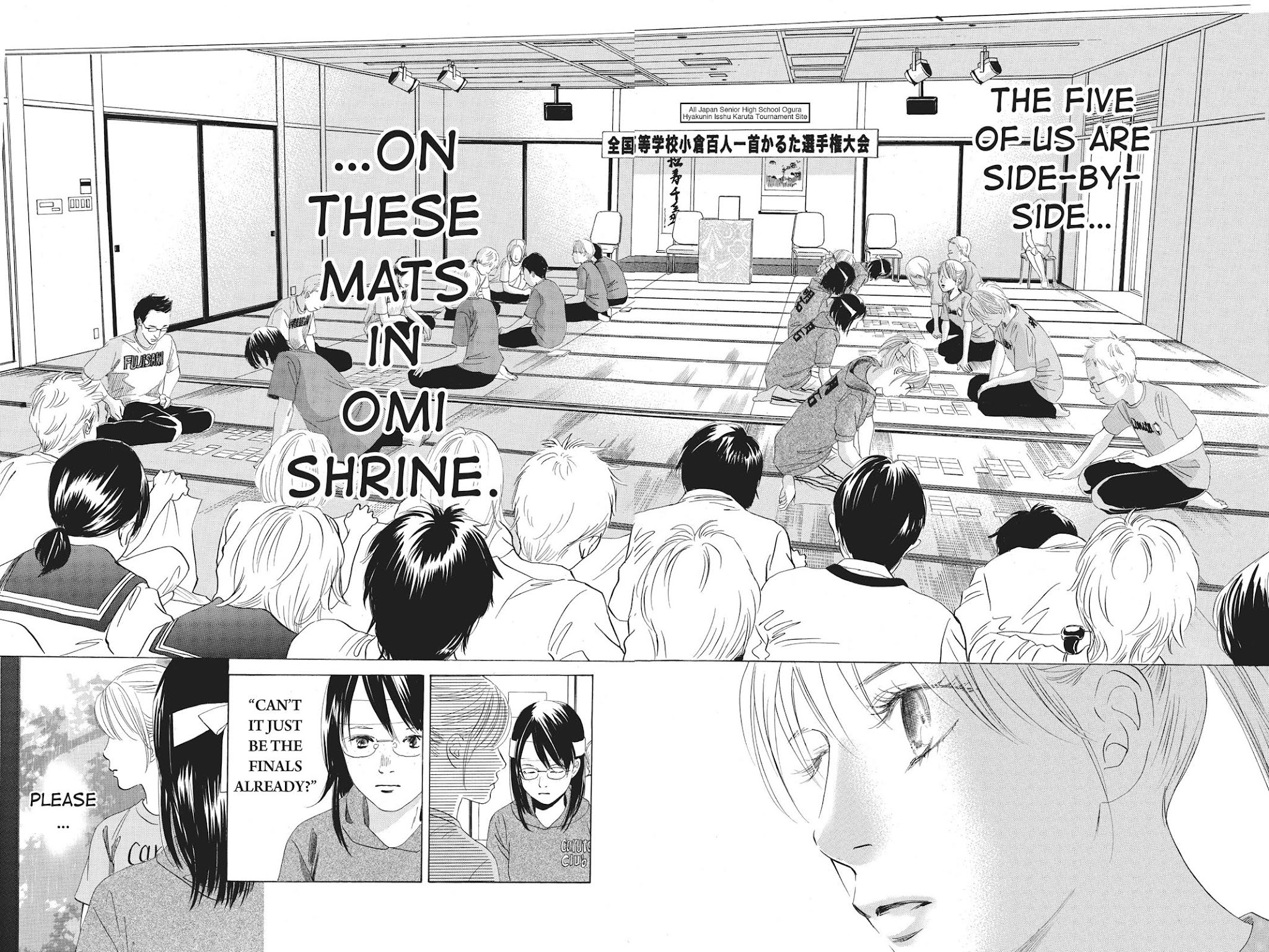 Chihayafuru Chapter 70 page 28 - Chapter 70