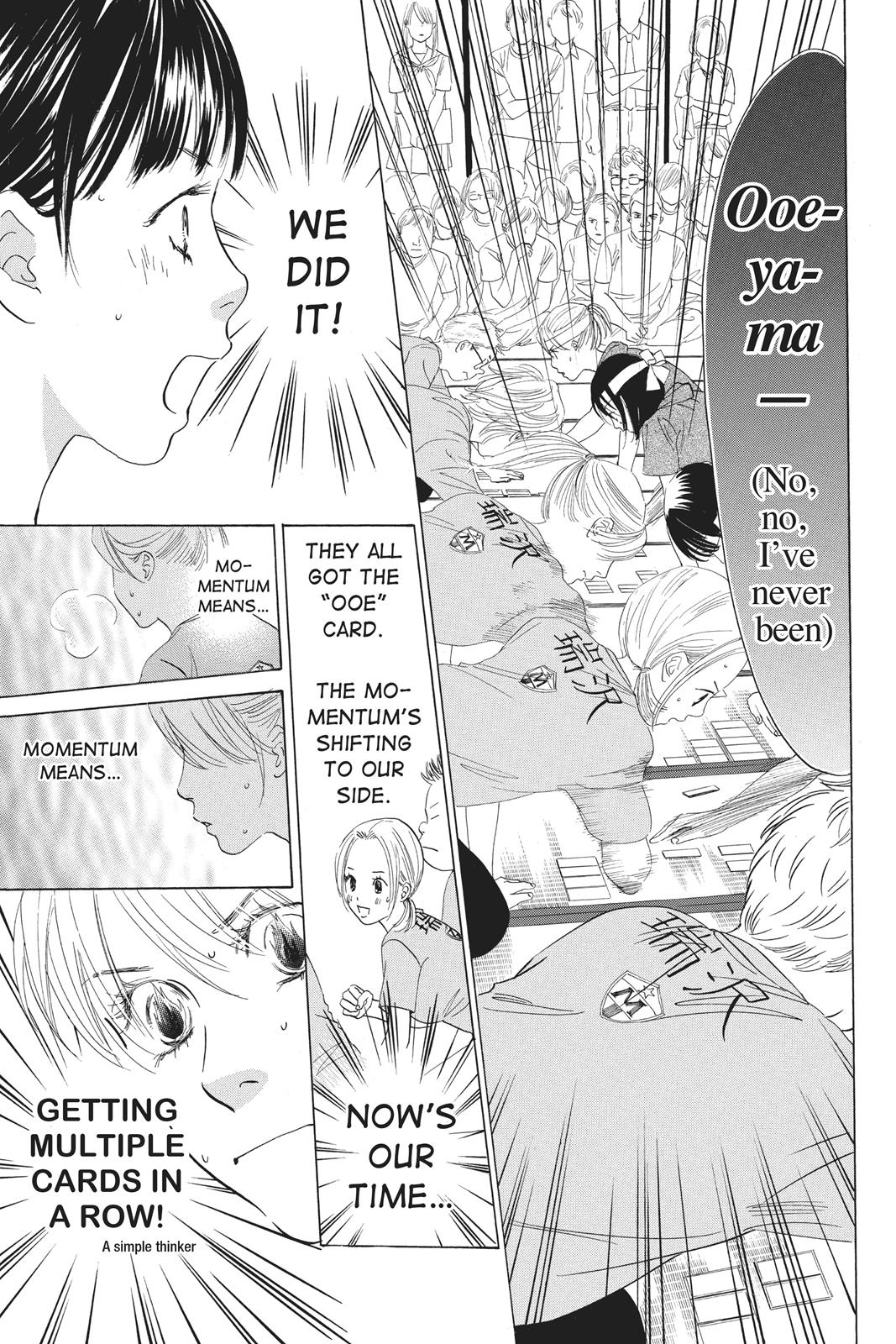 Chihayafuru Chapter 72 page 15 - Chapter 72