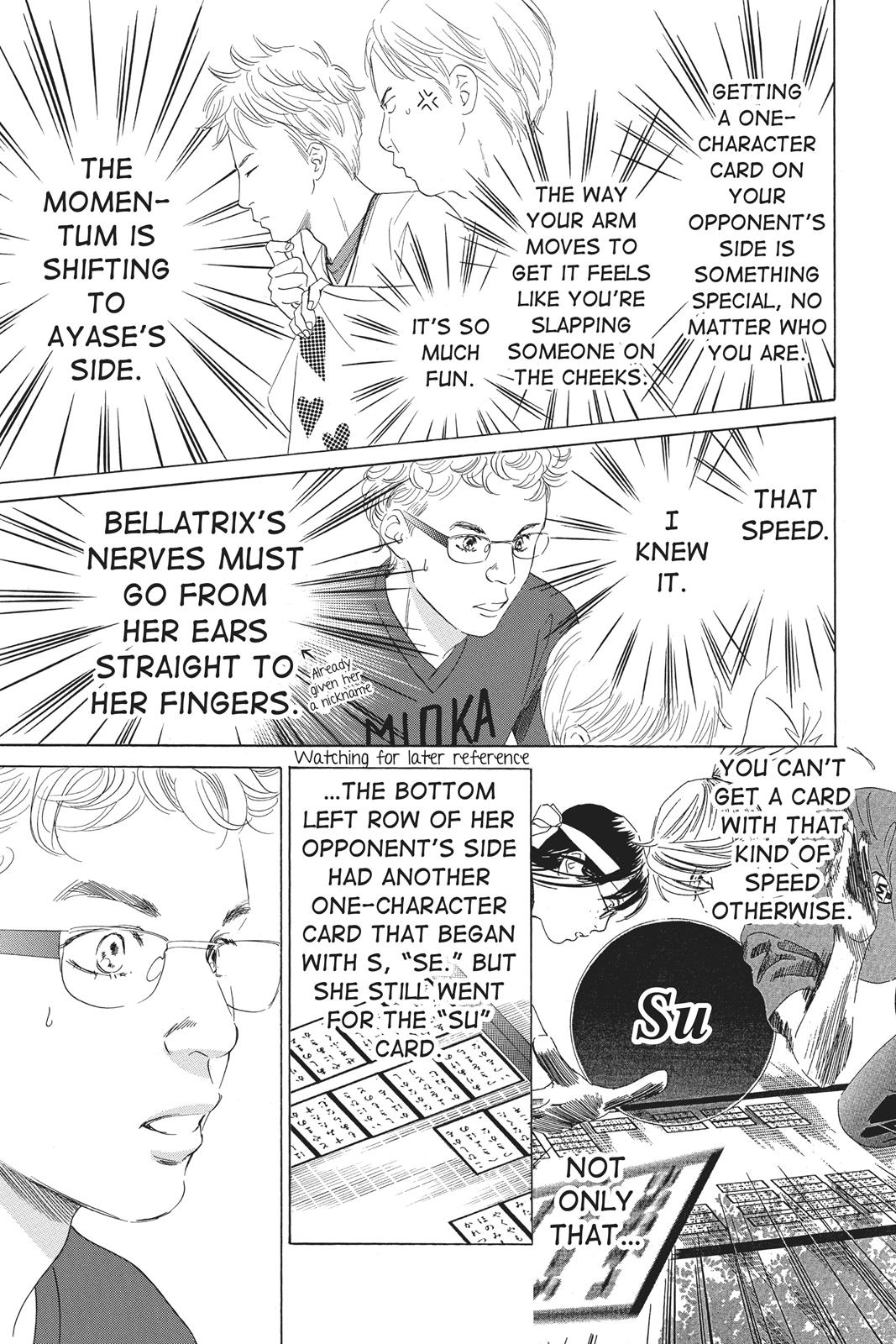 Chihayafuru Chapter 72 page 3 - Chapter 72