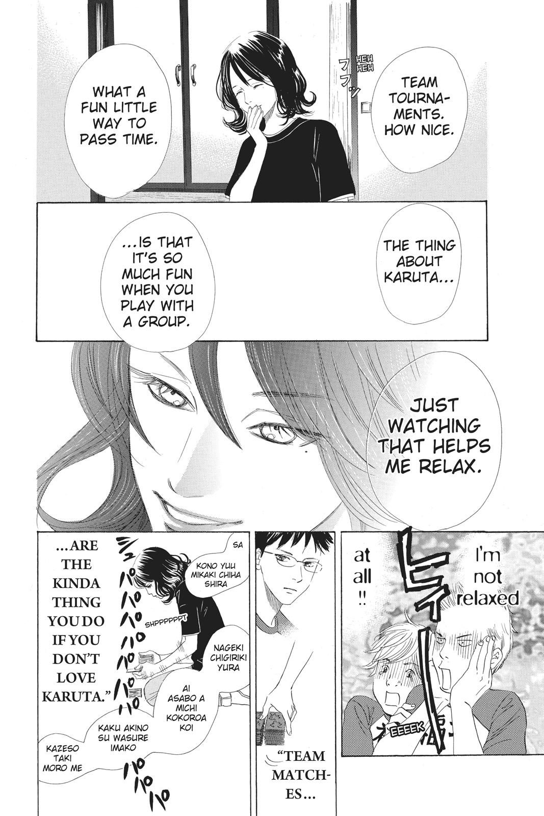 Chihayafuru Chapter 74 page 10 - Chapter 74