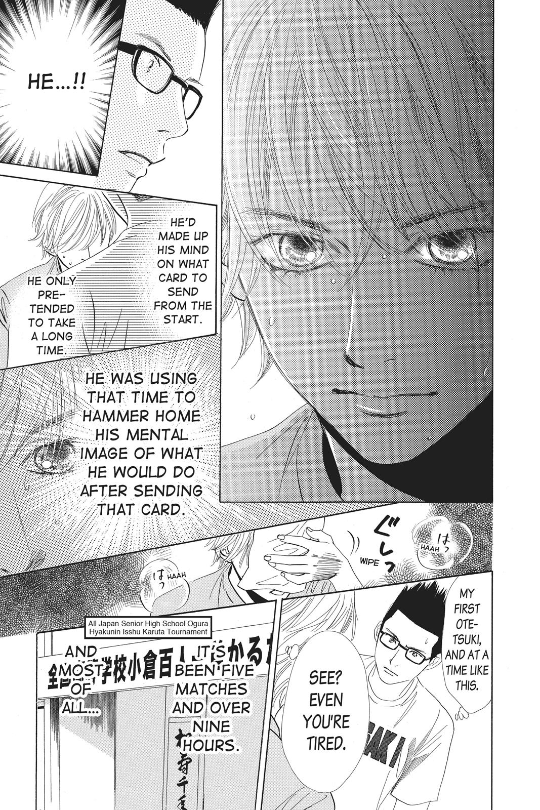 Chihayafuru Chapter 82 page 13 - Chapter 82