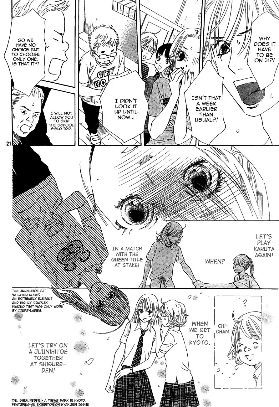 Chihayafuru Chapter 95 page 22 - Chapter 95