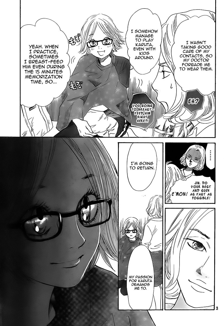 Chihayafuru Chapter 97 page 3 - Chapter 97