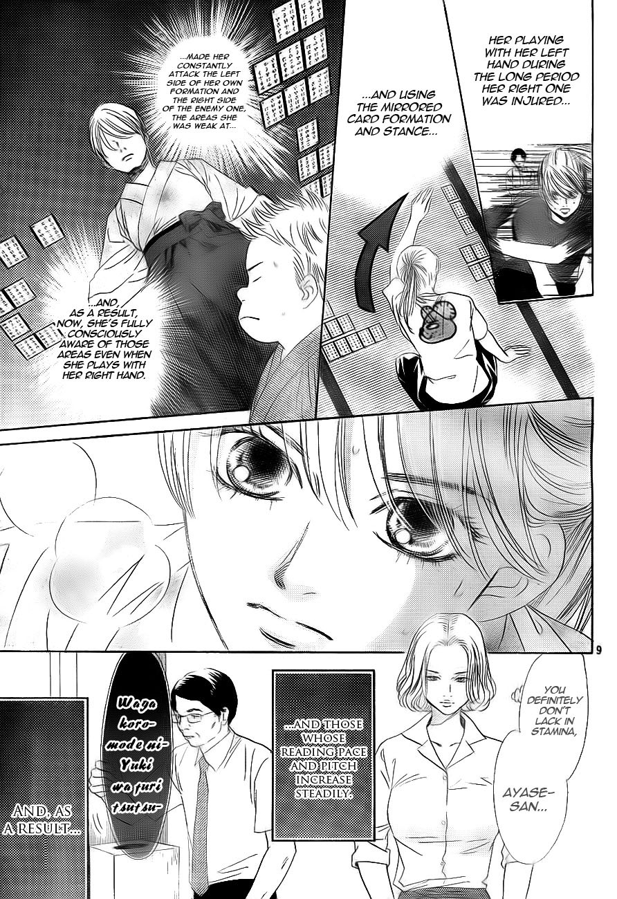 Chihayafuru Chapter 98 page 9 - Chapter 98
