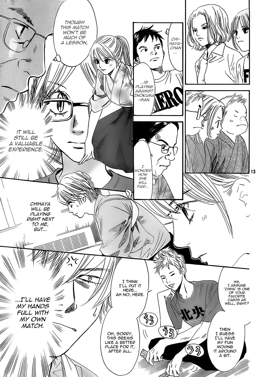 Chihayafuru Chapter 99 page 12 - Chapter 99