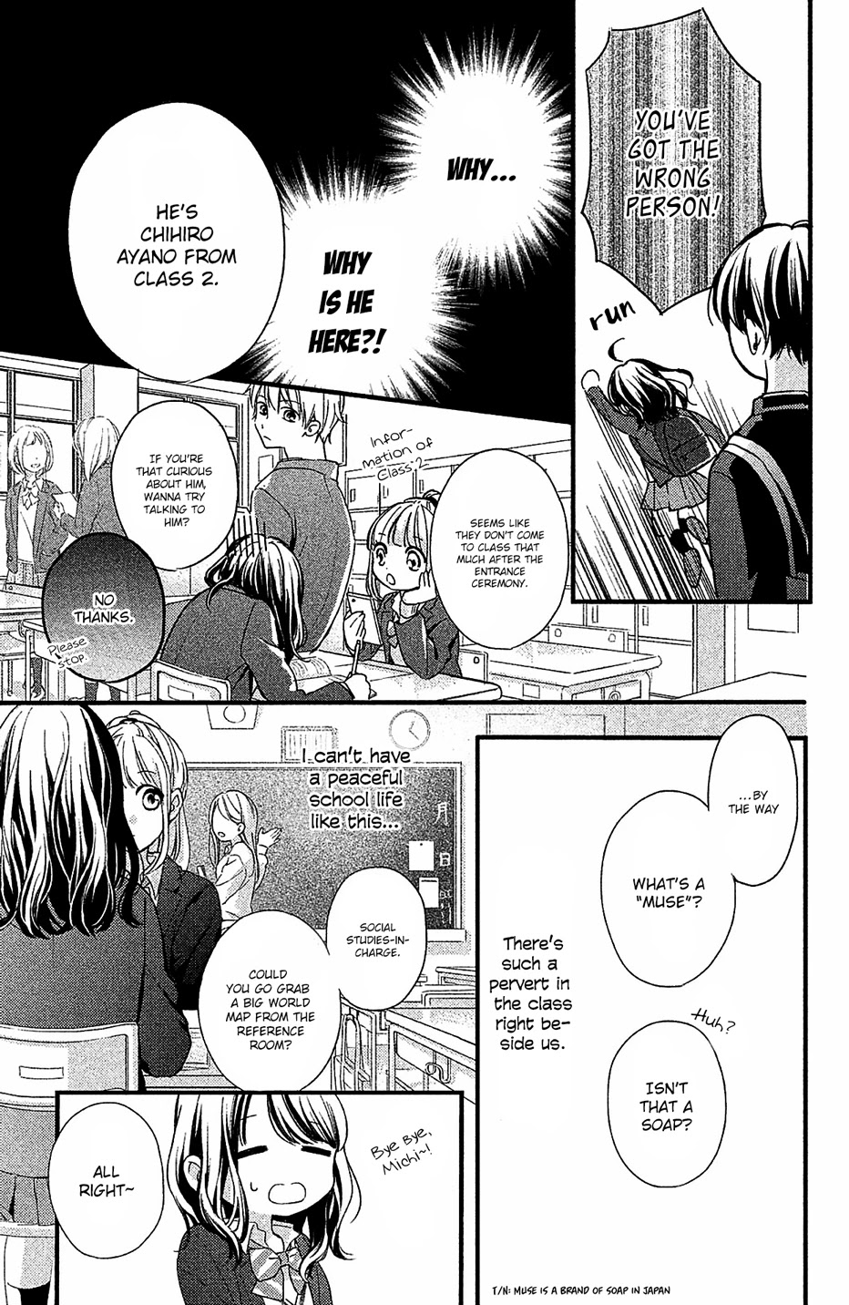 Chihiro-kun wa, Atashi Holic Chapter 1 page 14 - Chapter 1: You Are My Muse