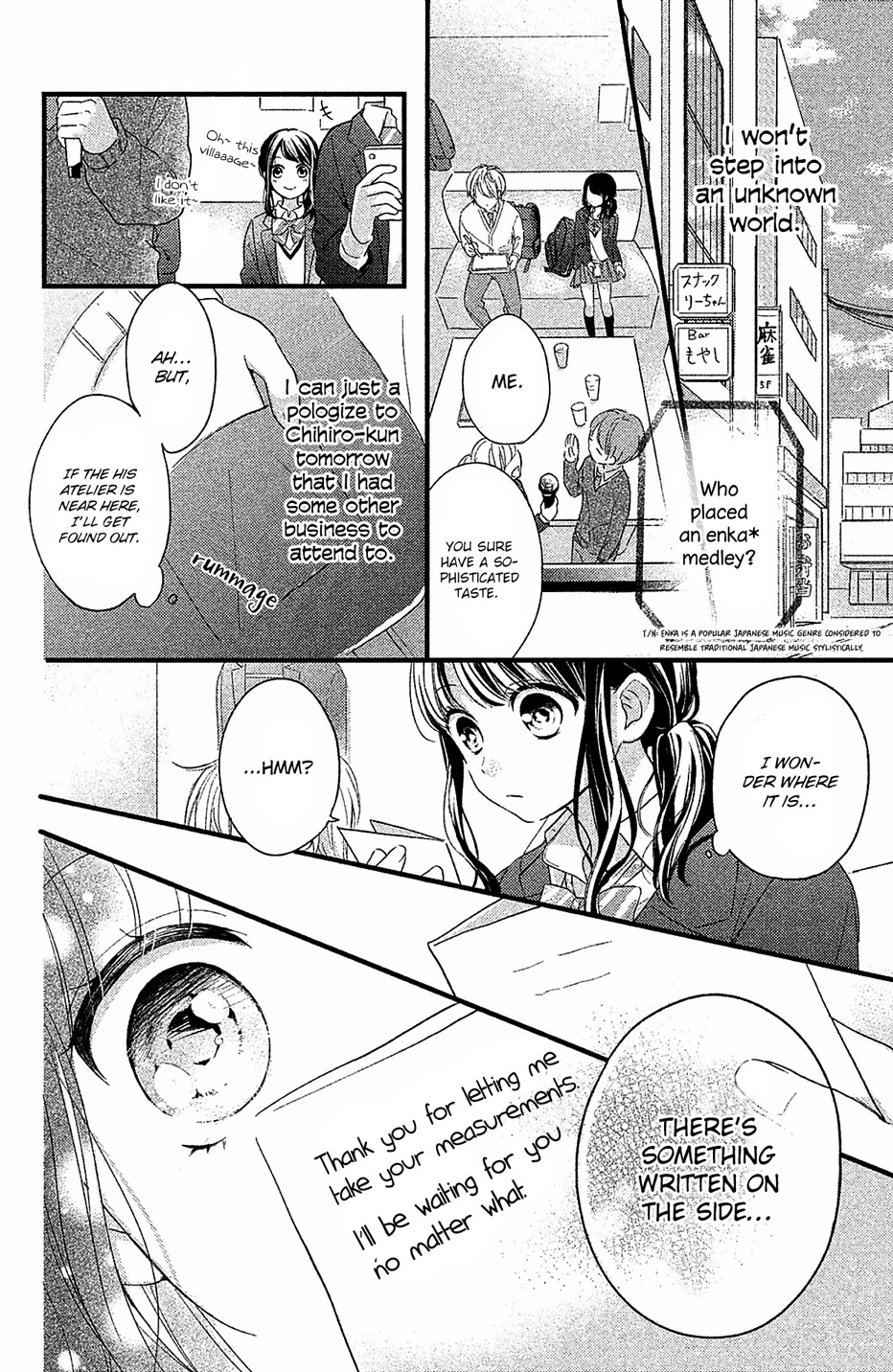 Chihiro-kun wa, Atashi Holic Chapter 1 page 35 - Chapter 1: You Are My Muse