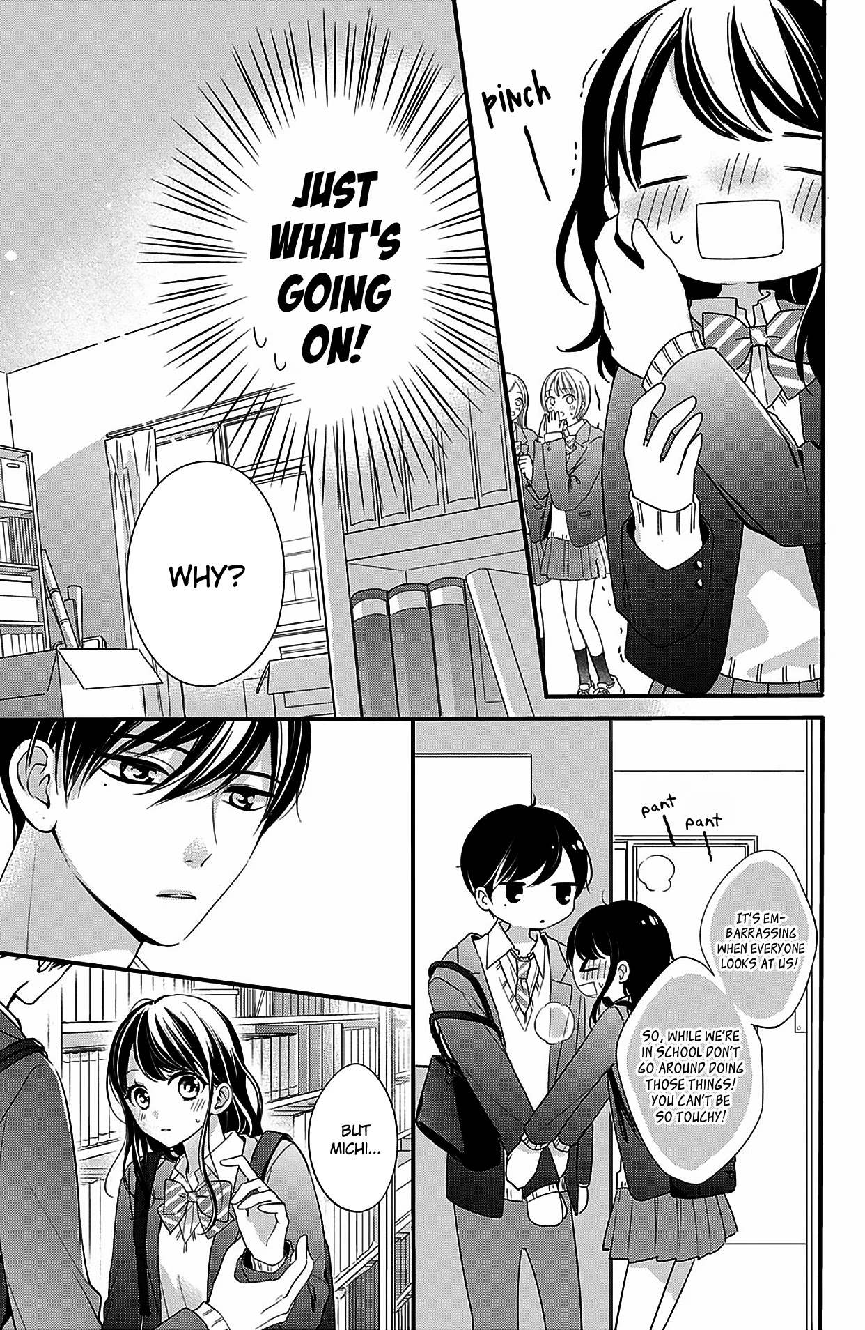 Chihiro-kun wa, Atashi Holic Chapter 11 page 7 - Chapter 11: I Want to Touch You, Michi