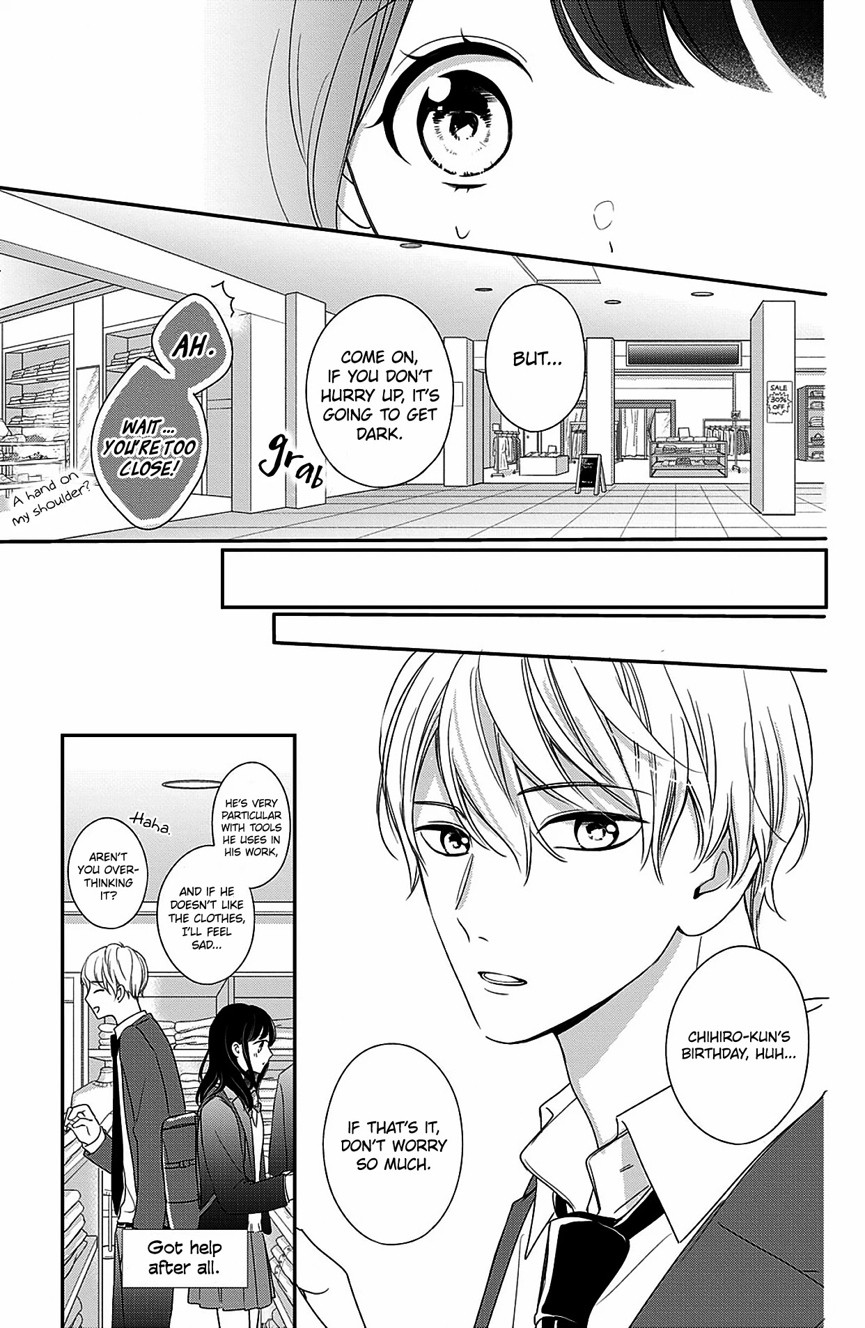 Chihiro-kun wa, Atashi Holic Chapter 13 page 12 - Chapter 13: I Just Want to Eat You Up, Michi