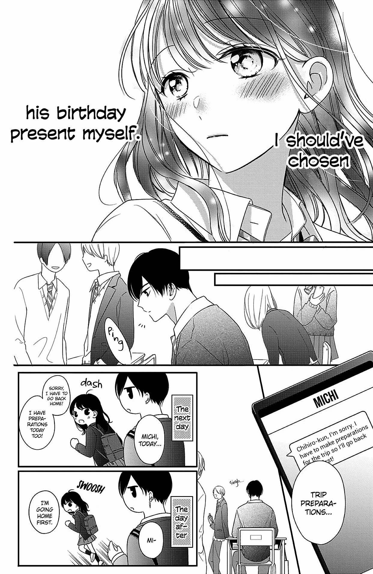 Chihiro-kun wa, Atashi Holic Chapter 13 page 21 - Chapter 13: I Just Want to Eat You Up, Michi