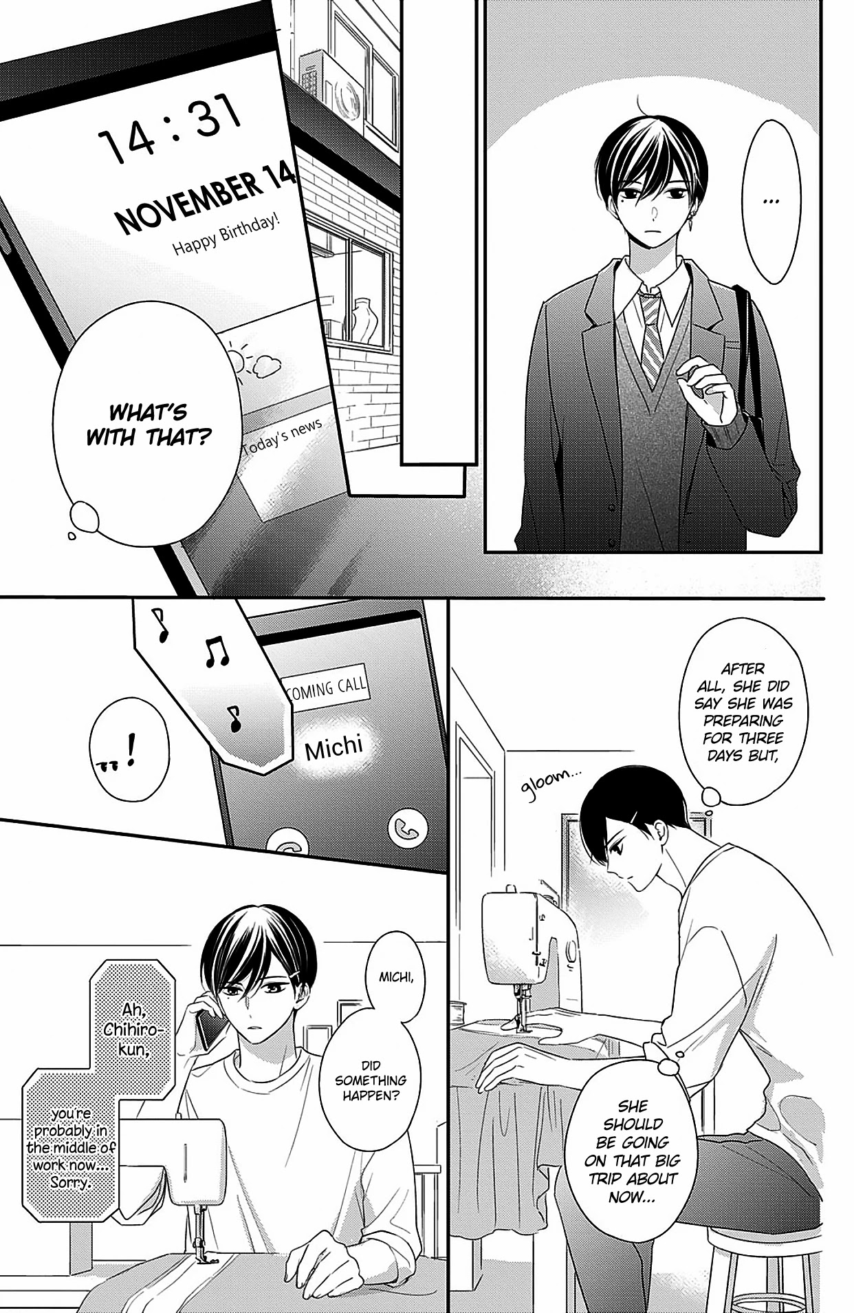 Chihiro-kun wa, Atashi Holic Chapter 13 page 22 - Chapter 13: I Just Want to Eat You Up, Michi