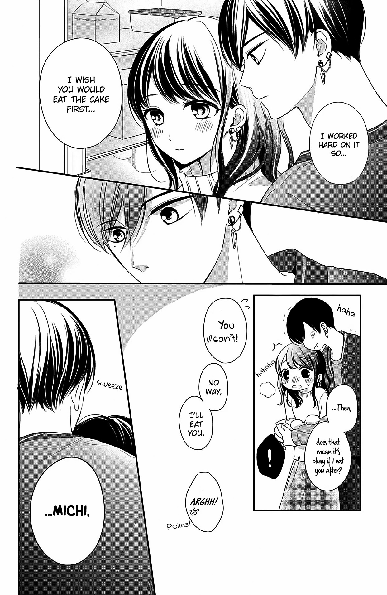Chihiro-kun wa, Atashi Holic Chapter 13 page 33 - Chapter 13: I Just Want to Eat You Up, Michi