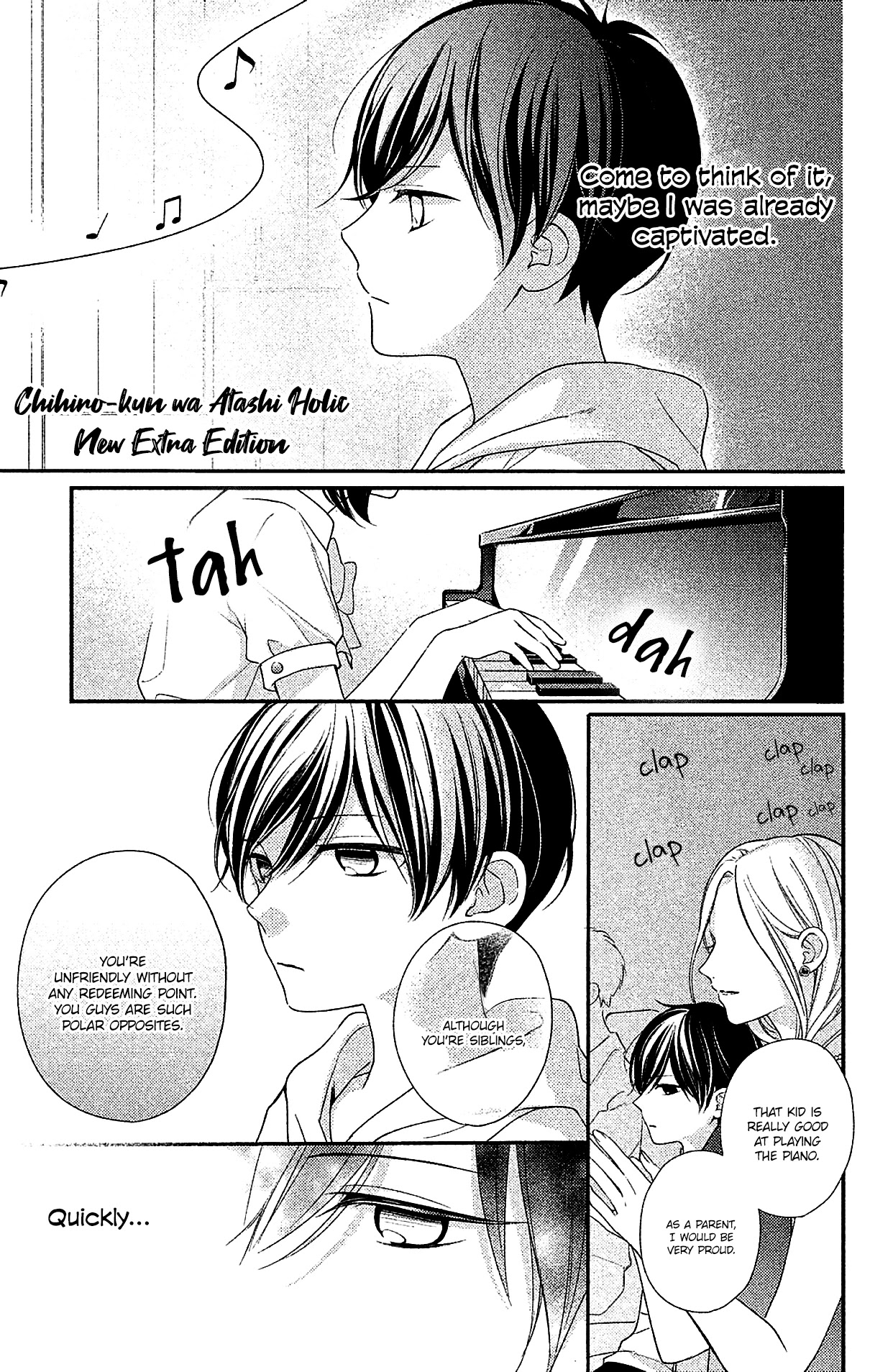 Chihiro-kun wa, Atashi Holic Chapter 4.5 page 1 - Chapter 4.5: New Extra Edition