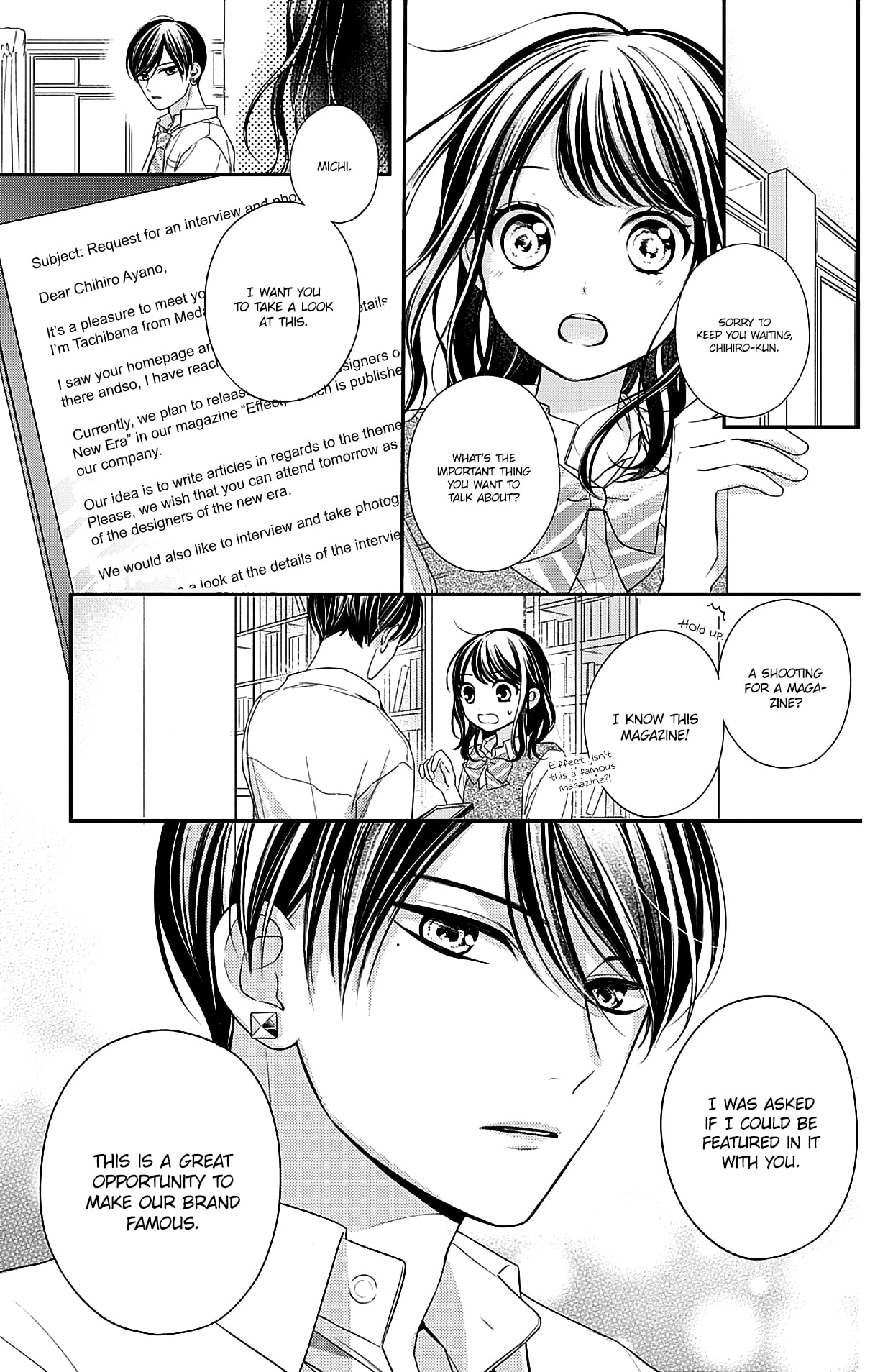 Chihiro-kun wa, Atashi Holic Chapter 5 page 39 - Chapter 5: A Gentle Collar