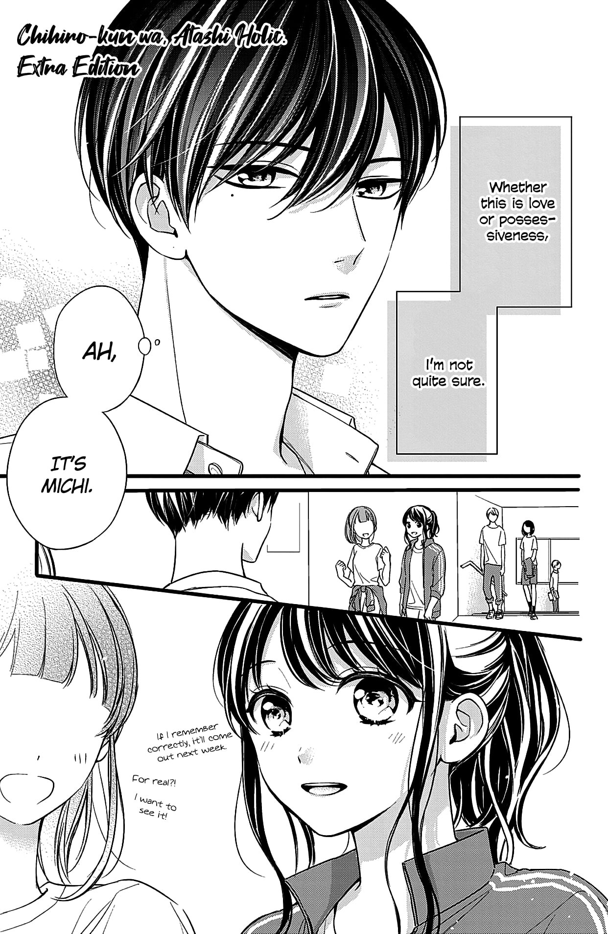 Chihiro-kun wa, Atashi Holic Chapter 8.5 page 1 - Chapter 8.5: Extra