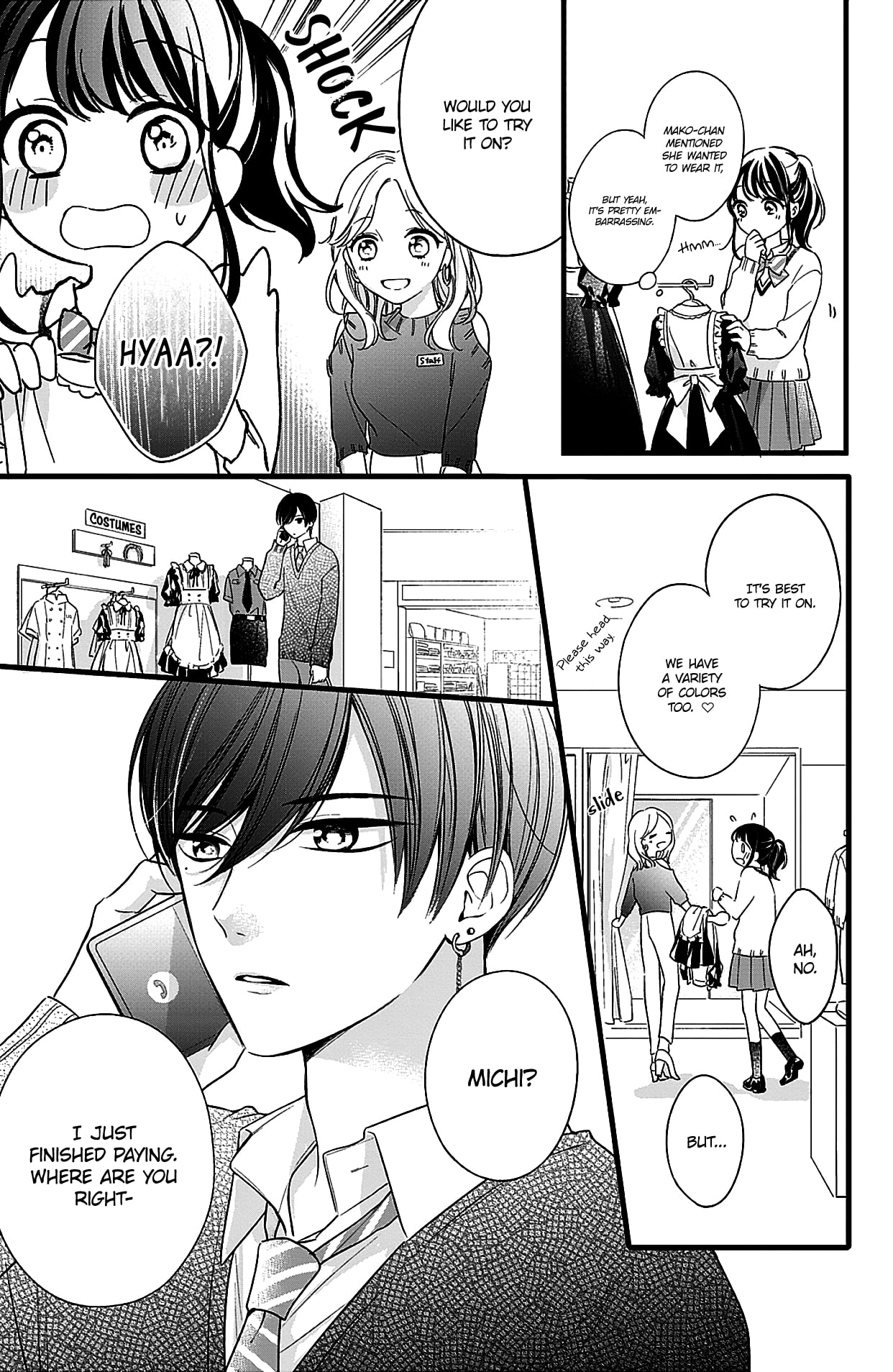 Chihiro-kun wa, Atashi Holic Chapter 8 page 11 - Chapter 8: I Don't Want Anyone Else to See You