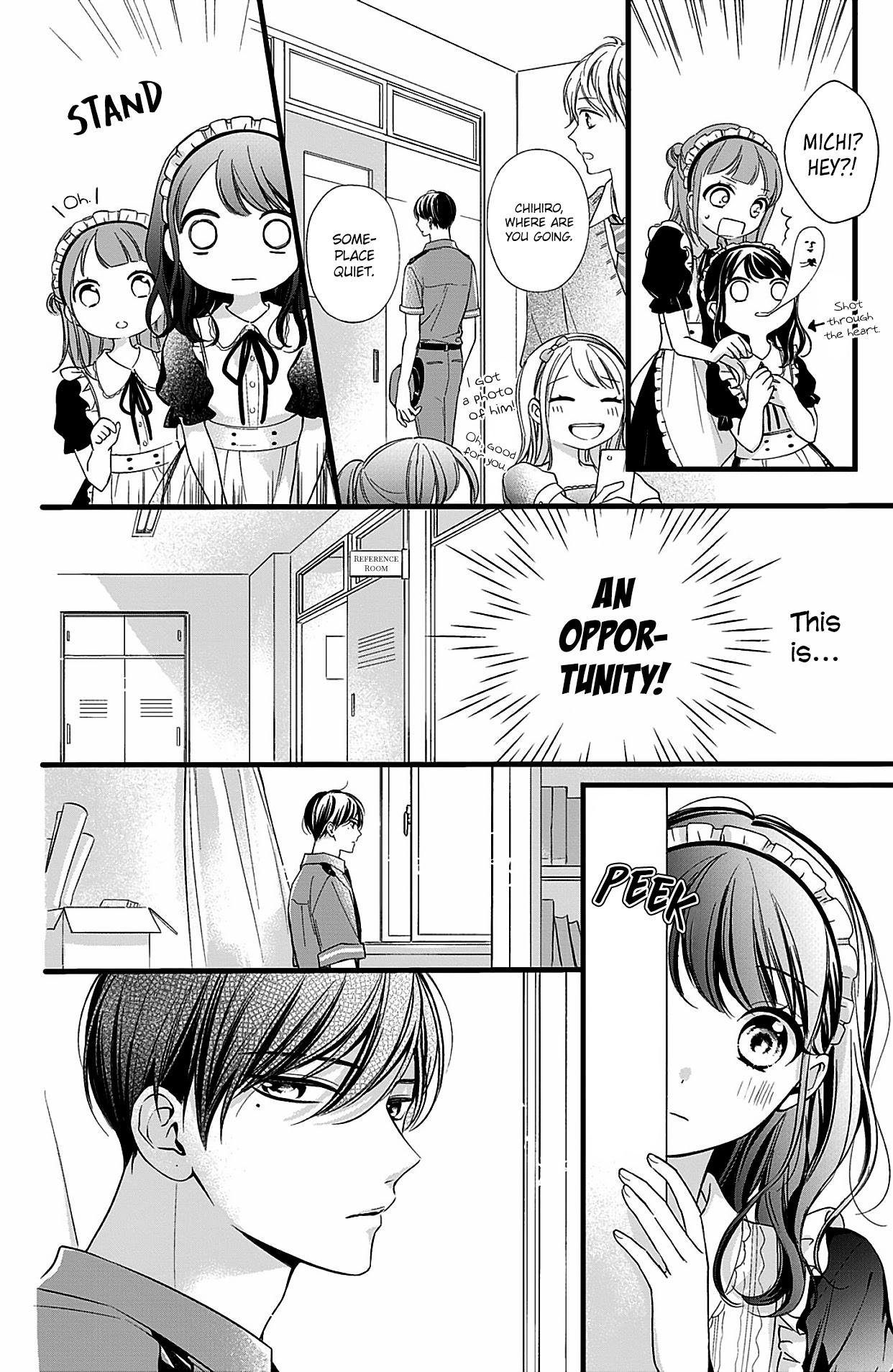 Chihiro-kun wa, Atashi Holic Chapter 9 page 11 - Chapter 9: I'll Come Pick You Up
