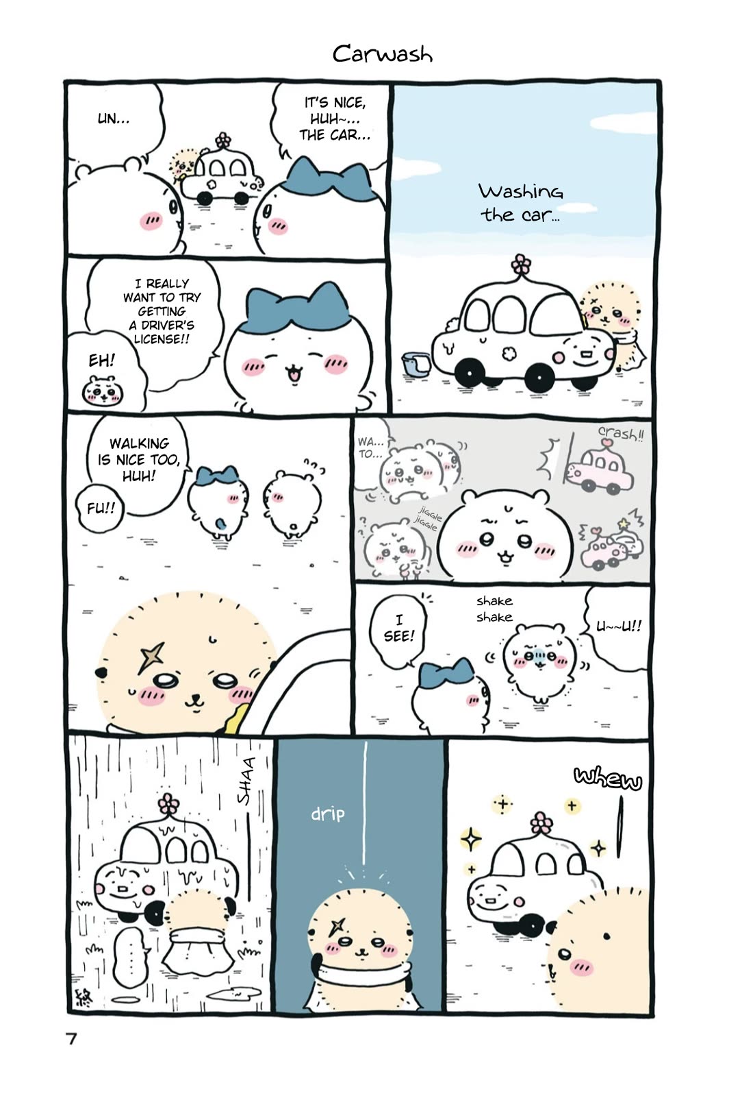 Chiikawa: Nanka Chiisakute Kawaii Yatsu Chapter 100 page 4 - Chapter 100: Car
