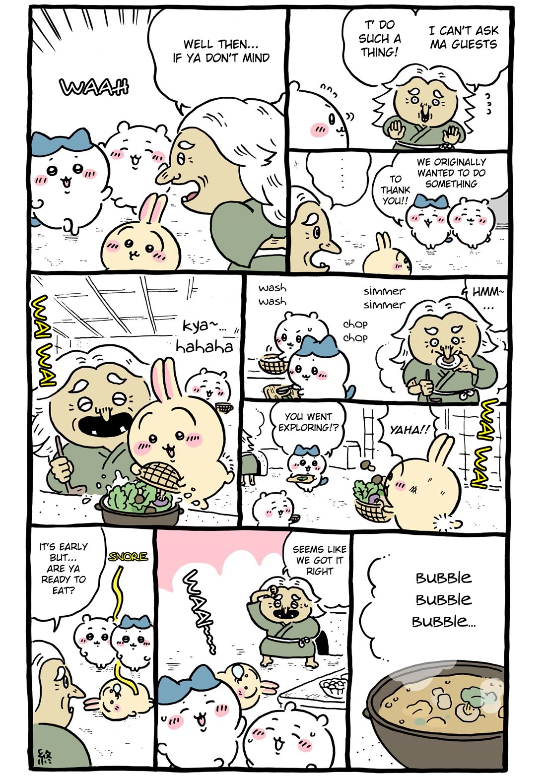 Chiikawa: Nanka Chiisakute Kawaii Yatsu Chapter 103 page 8 - Chapter 103: Yamanba