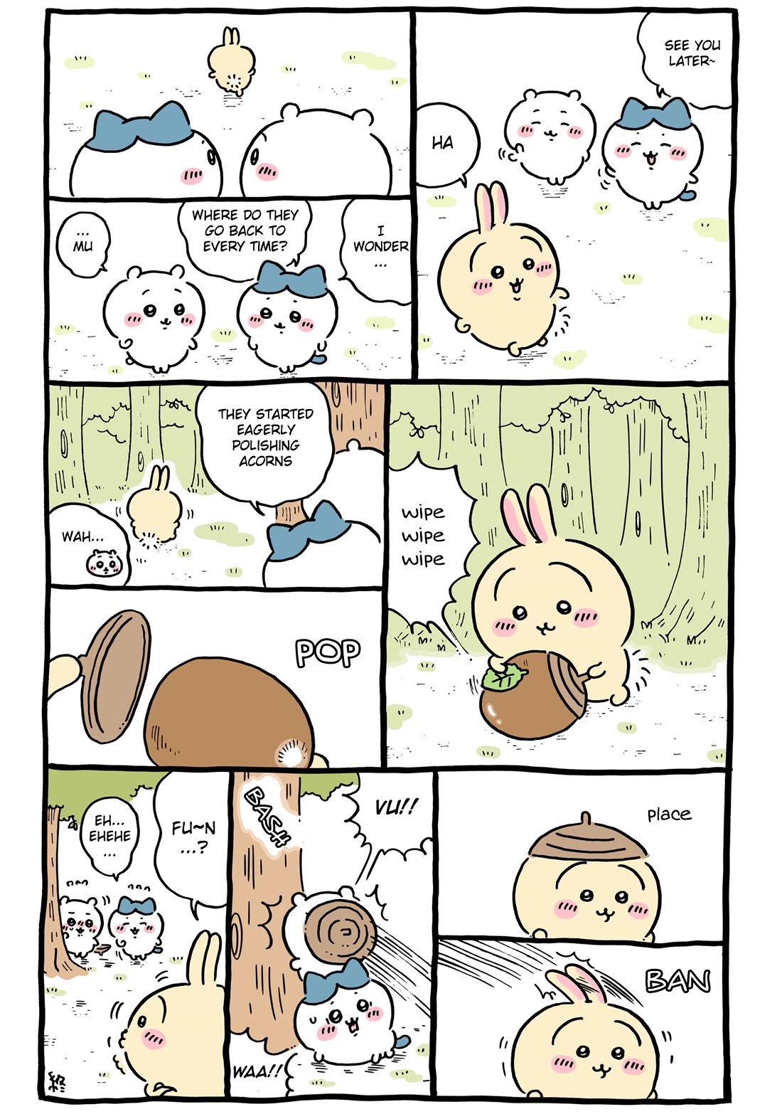 Chiikawa: Nanka Chiisakute Kawaii Yatsu Chapter 106 page 1 - Chapter 106: Usagi's Home