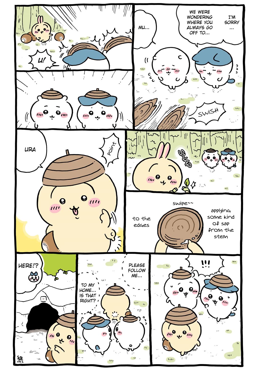 Chiikawa: Nanka Chiisakute Kawaii Yatsu Chapter 106 page 2 - Chapter 106: Usagi's Home