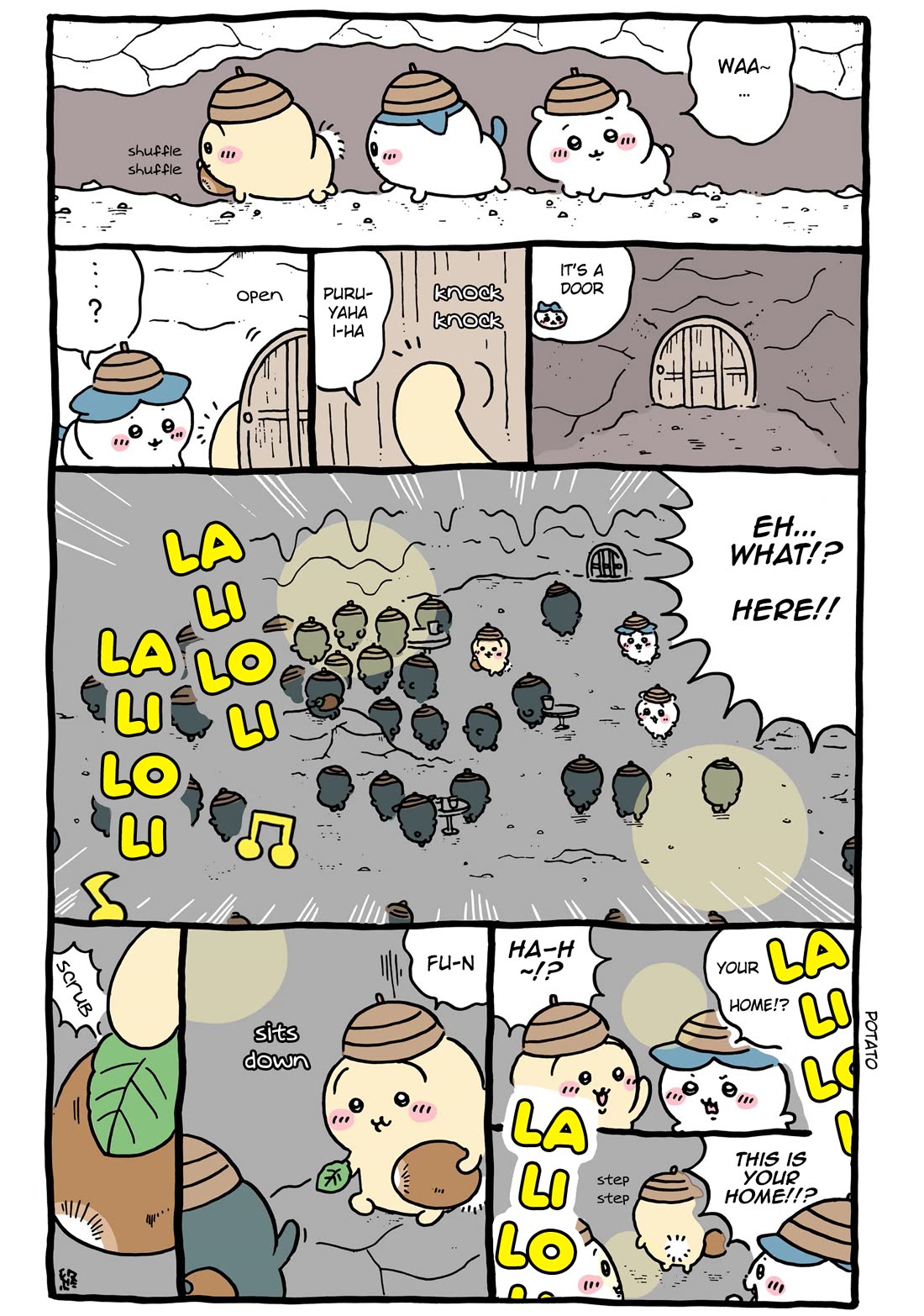 Chiikawa: Nanka Chiisakute Kawaii Yatsu Chapter 106 page 3 - Chapter 106: Usagi's Home