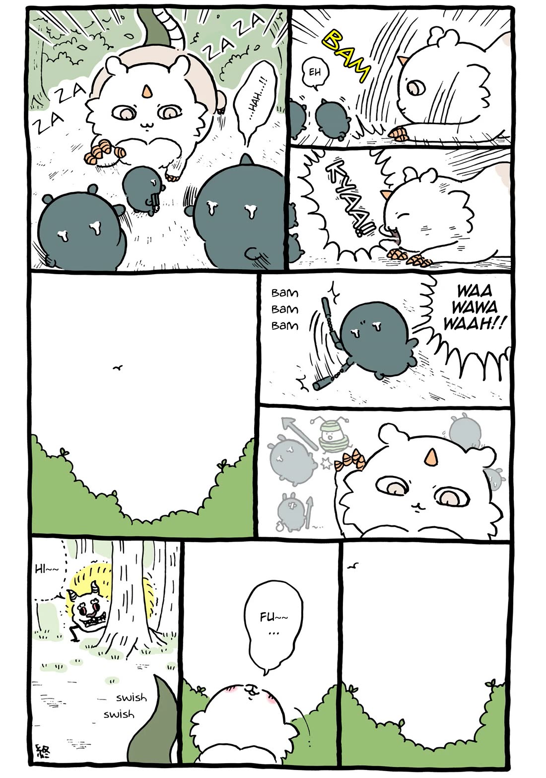 Chiikawa: Nanka Chiisakute Kawaii Yatsu Chapter 107 page 2 - Chapter 107: During the Hunt