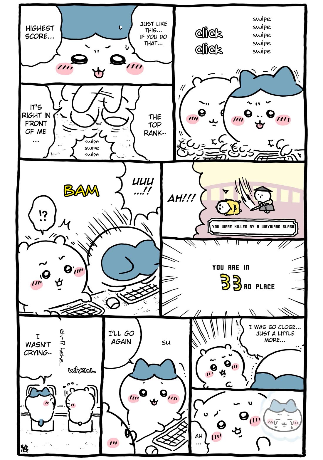 Chiikawa: Nanka Chiisakute Kawaii Yatsu Chapter 109 page 2 - Chapter 109: Gekokujo and Special Training