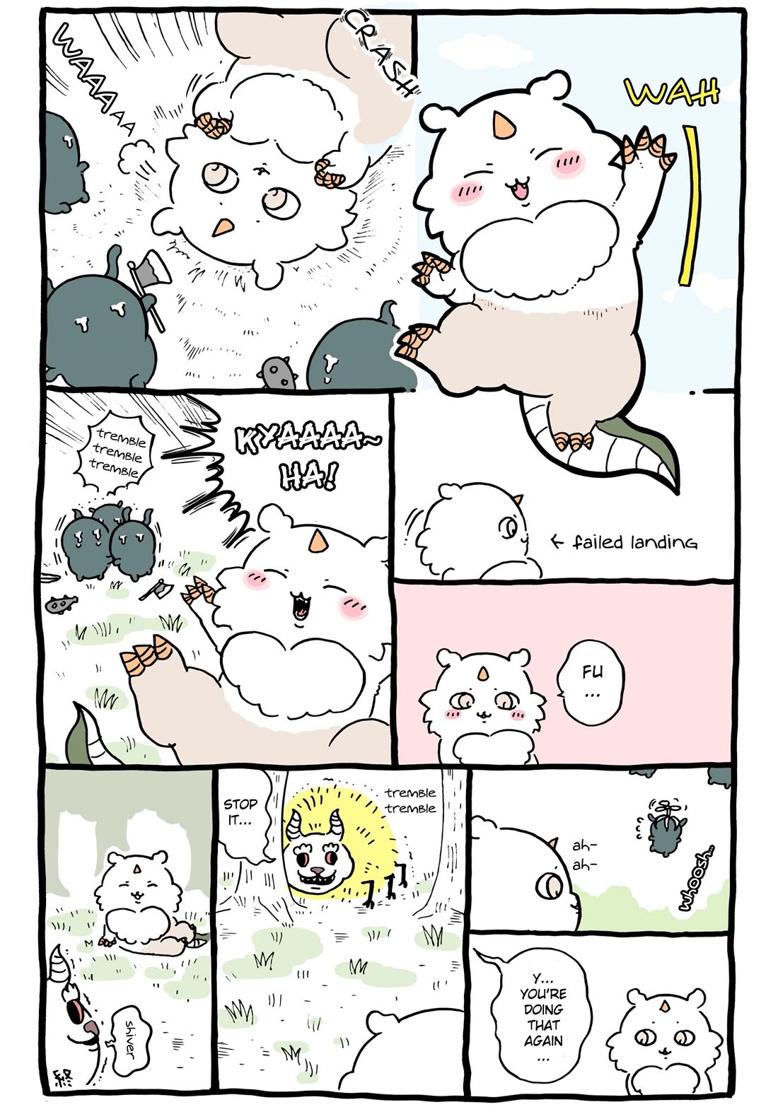 Chiikawa: Nanka Chiisakute Kawaii Yatsu Chapter 110 page 1 - Chapter 110: Anoko and Dekatsuyo