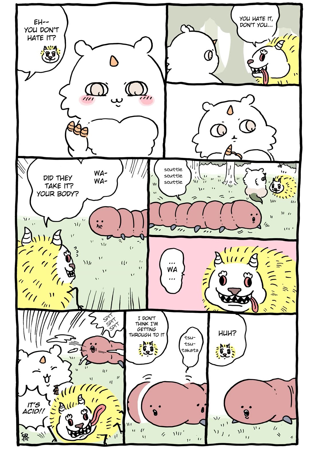 Chiikawa: Nanka Chiisakute Kawaii Yatsu Chapter 110 page 3 - Chapter 110: Anoko and Dekatsuyo